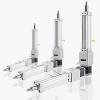 Stepper motorized linear actuator cylinder