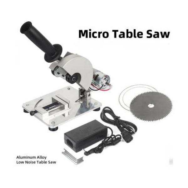 DIY Drill Micro Cutting Machine Mini Small Aluminum Alloy Table Saw