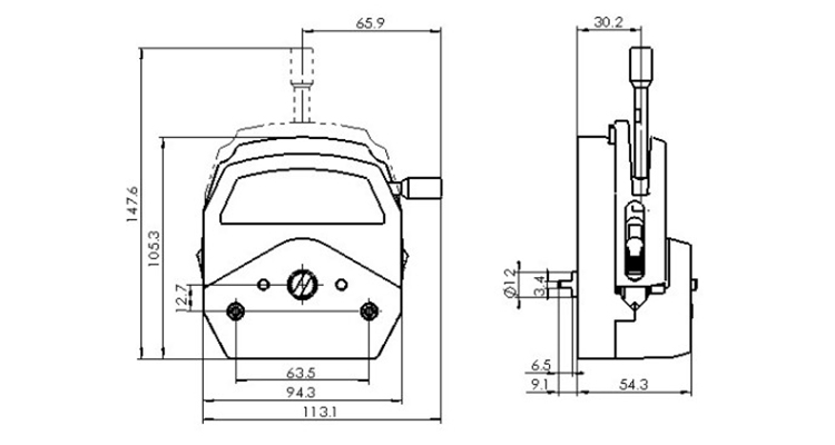 YZ25 Peristaltic Pump
