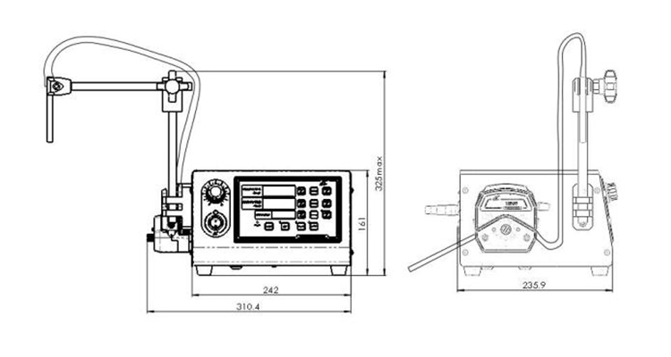 Peristaltic Filling Machine