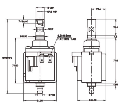 KP4 solenoid pump