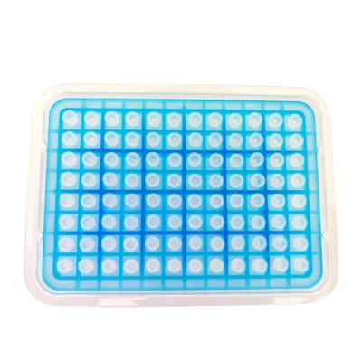Steriled Laboratory Pipette Tips 10ul 20ul 100ul 200ul Pack of 50 Racks