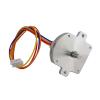 Ultraflat stepper motor for feeder or stirrer