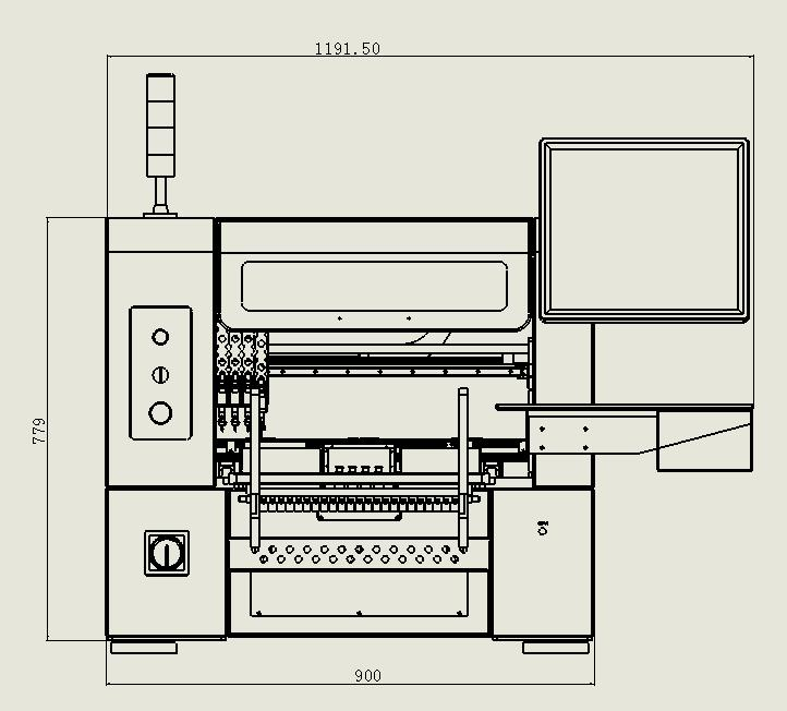 Pick and Place Machine SMT550