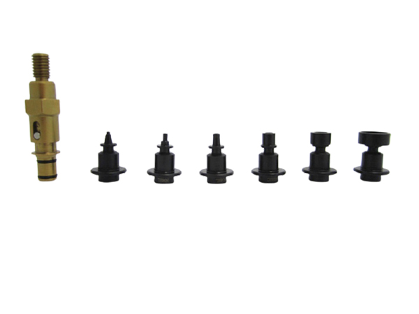 CP40 holder and nozzles