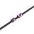 Black anodized linear rail 7, 9, 12 and 15