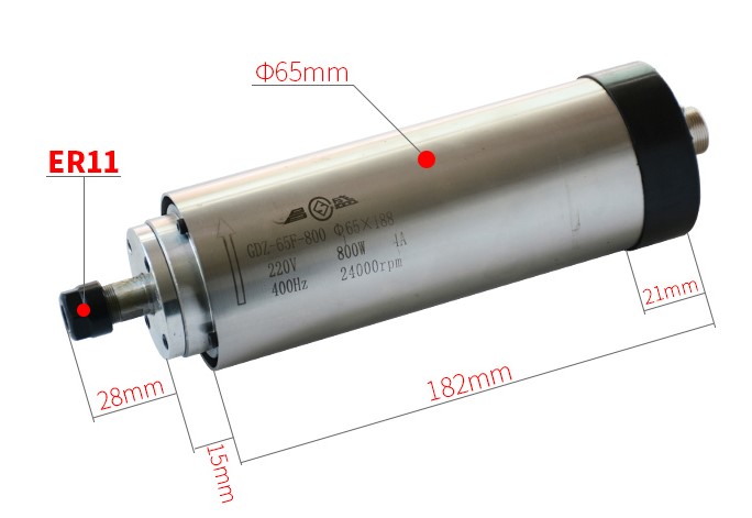 800W Spindle
