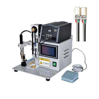 PCB, LED, terminal, switch, socket, and wire butt semi-automatic soldering machine