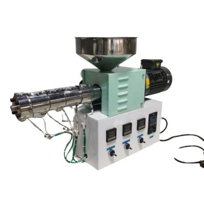 Desktop SJ35 extruder, pelletizer, granulating line