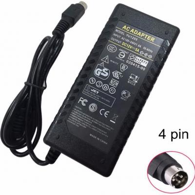 4pin DC output 100-240V AC input Power Supply Adapter