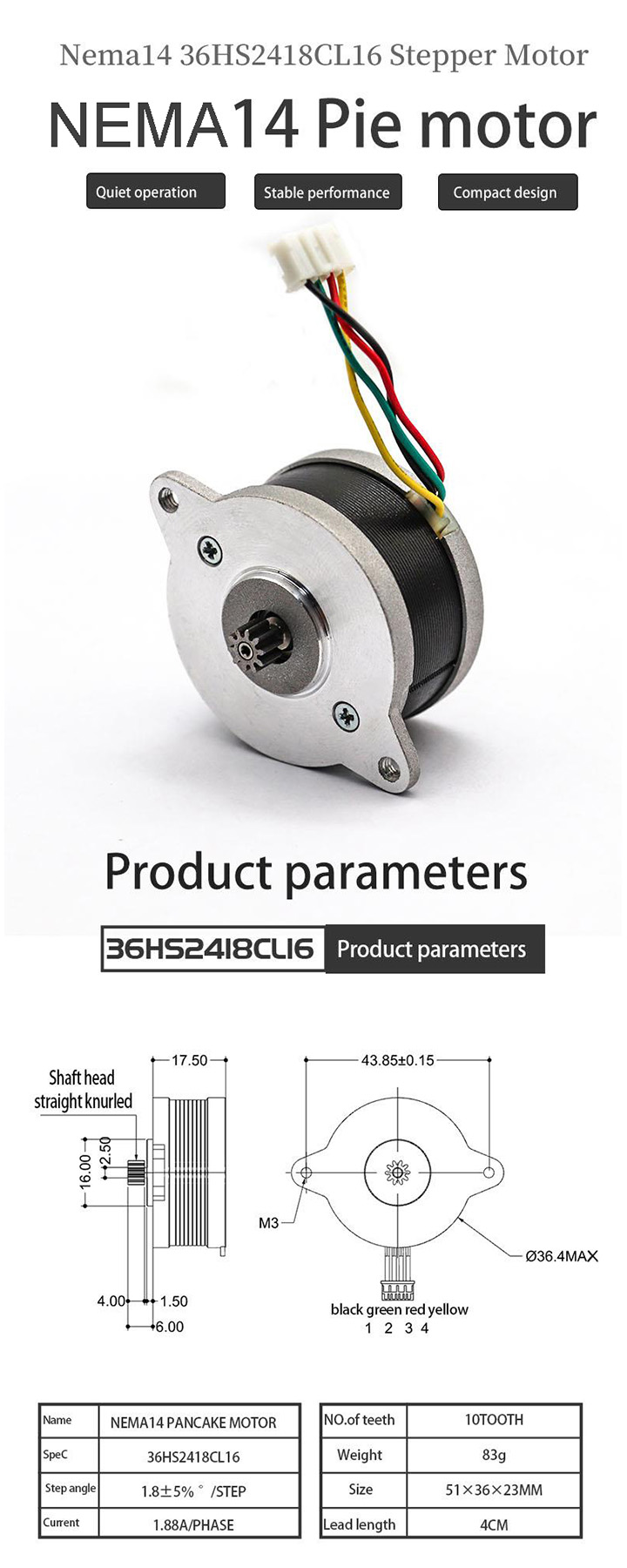 NEMA23 or NEMA34 hollow shaft stepper motor rotary index unit - RobotDigg