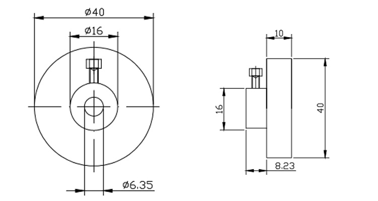 stepper motor handwheel