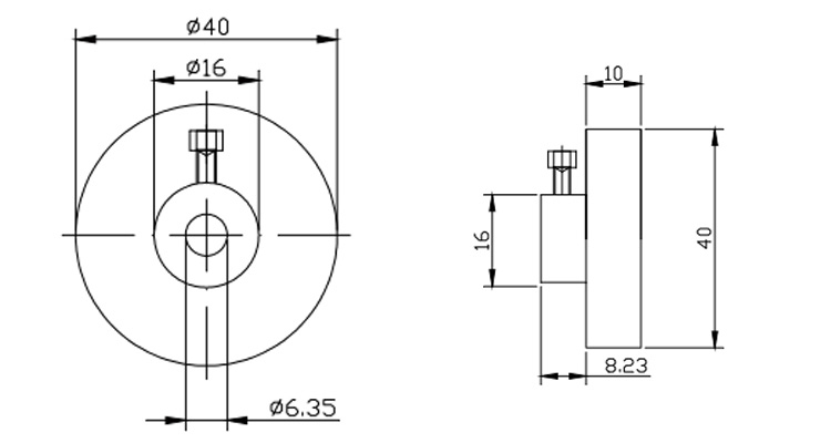 stepper motor handwheel