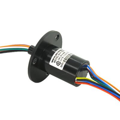 Slip Ring 5A 10A 30A  with Flange OD 12.5mm, 22mm, 30mm Rotating Electrical Rotary Joint