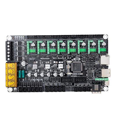 MKS Monster8 v2 motherboard 32 Bit controller mainboard for Voron 3D printer 8 axis control