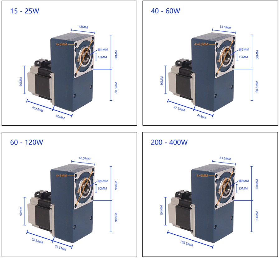 worm gear BLDC motor