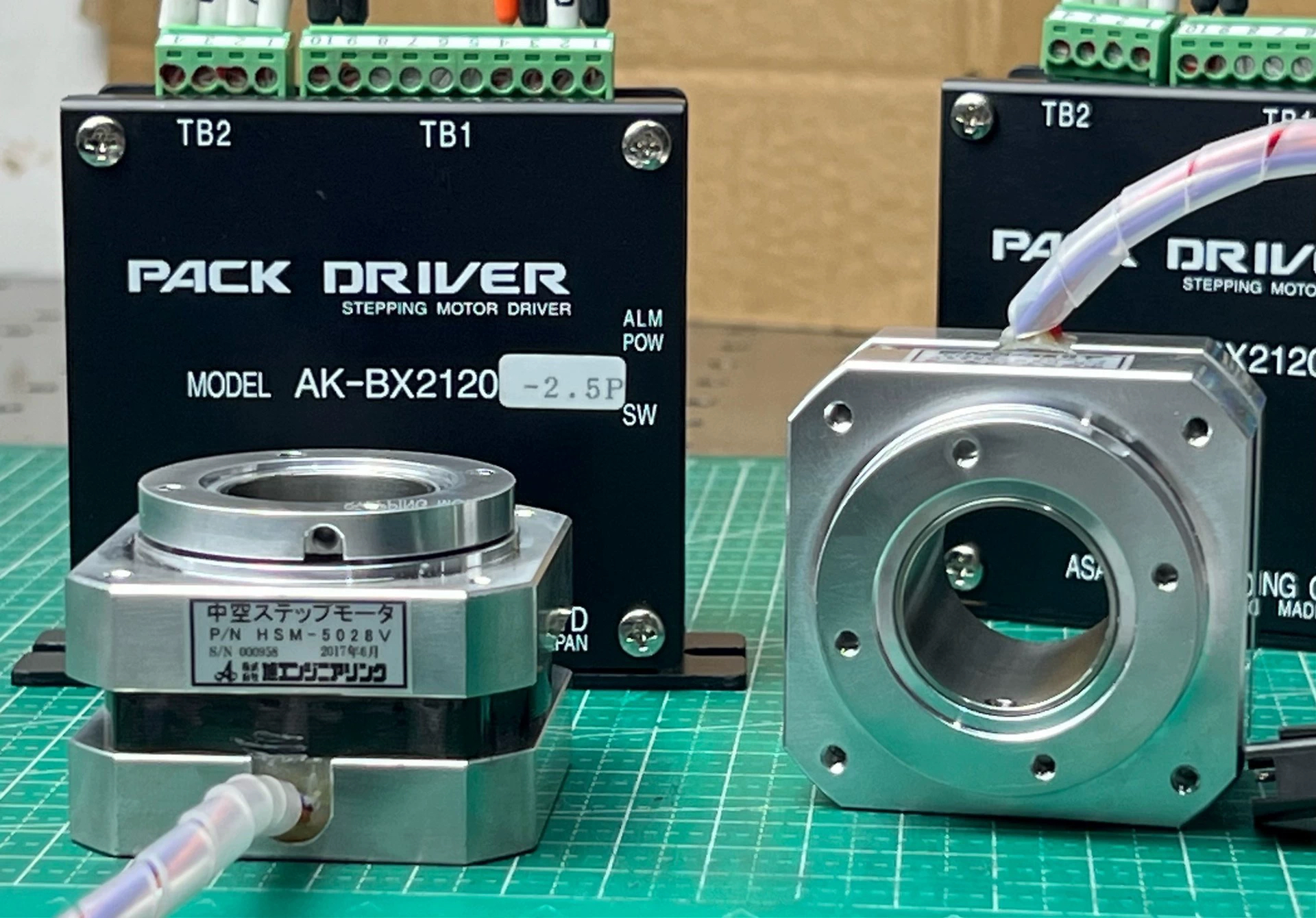 hollow shaft stepper motor