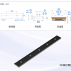 External Dual-axis linear guide rail OSGR drawer guide rail roller slider photography slide display cabinet Slide Rail