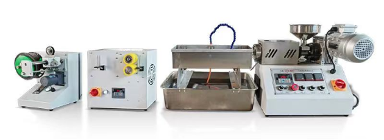 Filament extrusion line