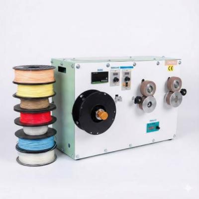 Filament Extrusion Puller and Winder Extrusion Haul-off and Spooling Unit