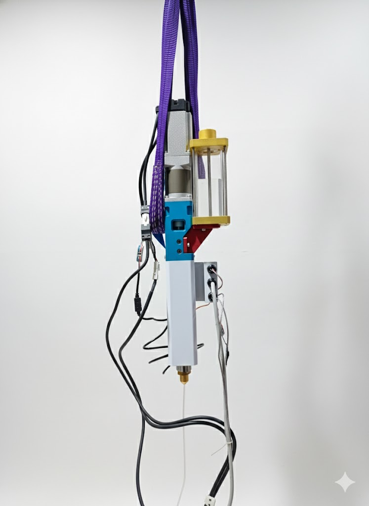 RobotDigg pellet extruder
