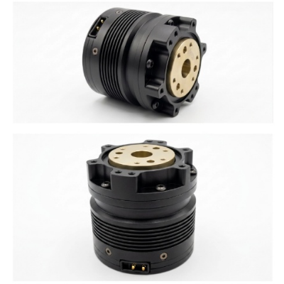 Dual encoders BLDC servo motor with planetary gear
