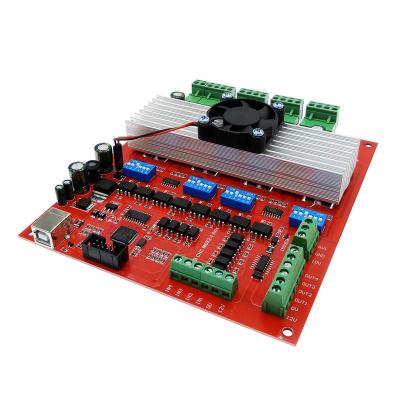 3 or 4 axis USB MACH3 control n drive board