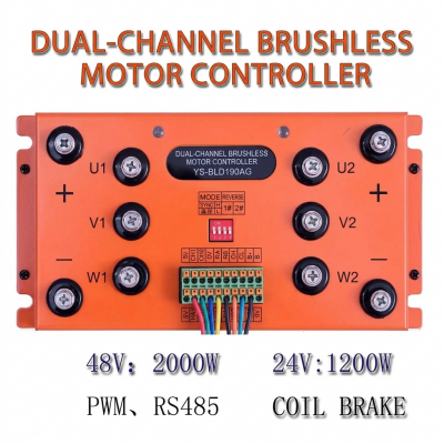 Dual-Channel Brushless Motor Controller