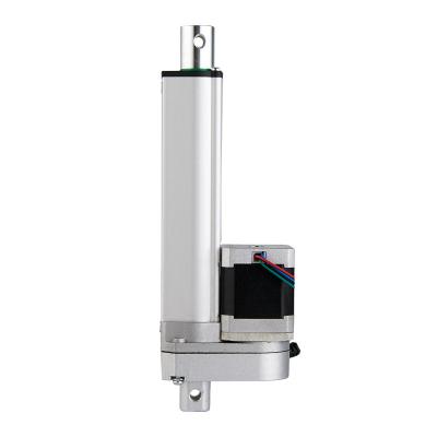 9-36V DC belt driven stepper motor linear actuator
