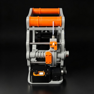 Filament rewinder respooler for 3D printing filament