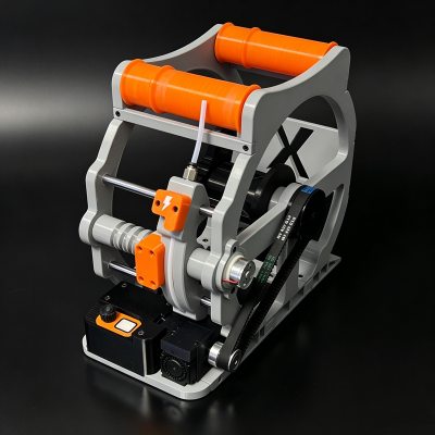 Filament rewinder respooler for 3D printing filament