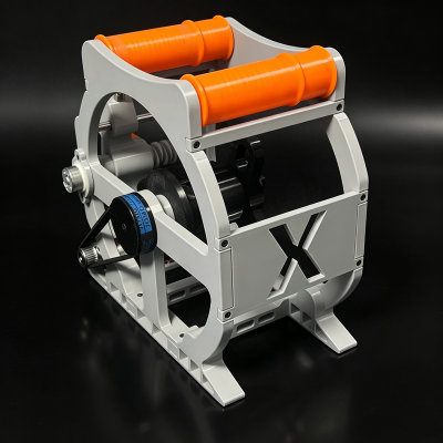 Filament rewinder respooler for 3D printing filament