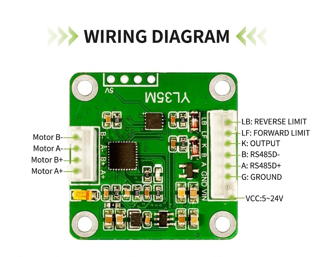 RS485 stepper driver