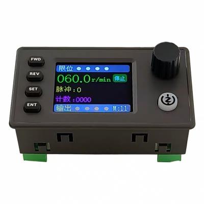 Single axis stepper motor control and drive Forward Reverse Angle Pulse Speed