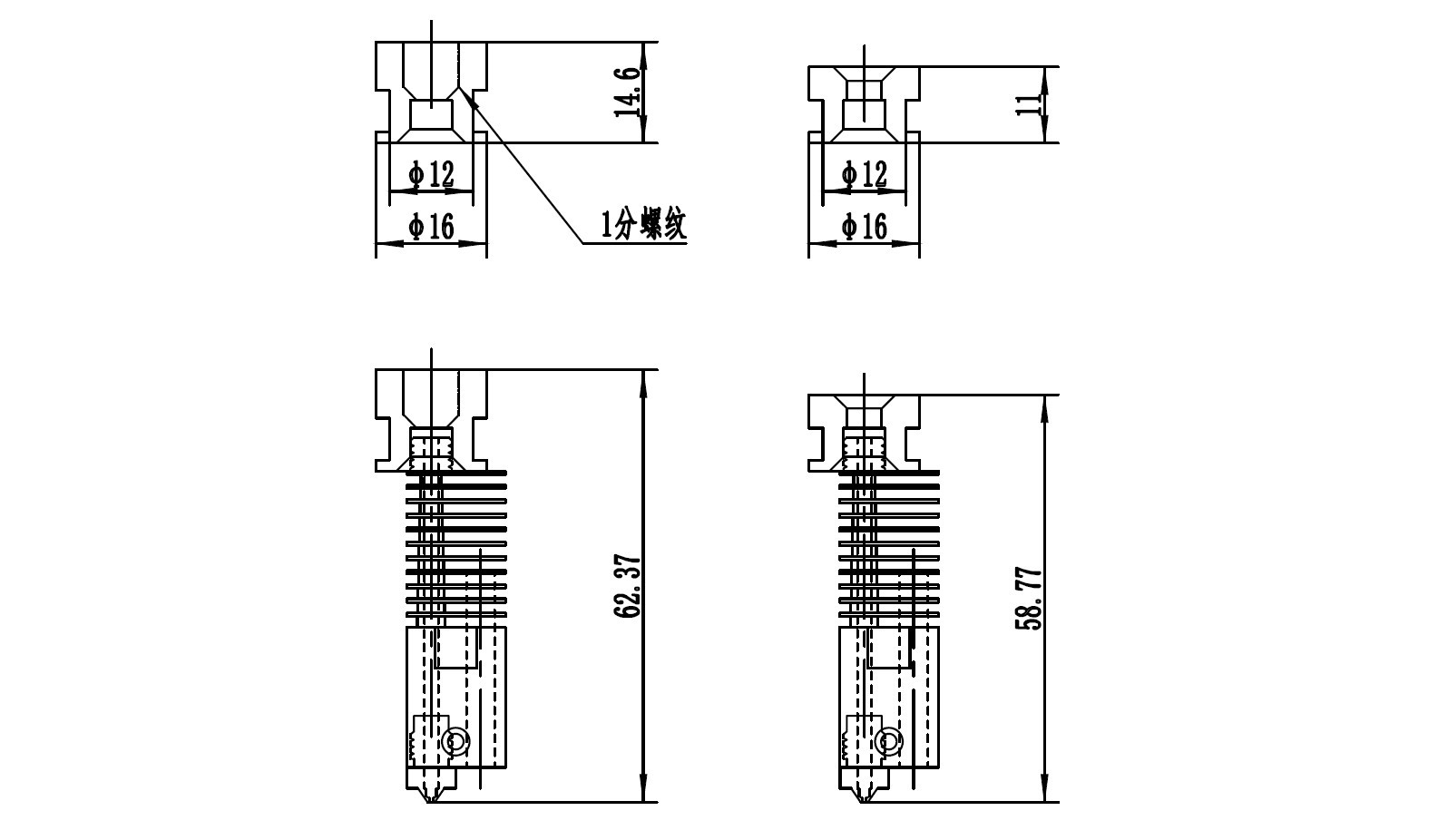 stainless steel hotend